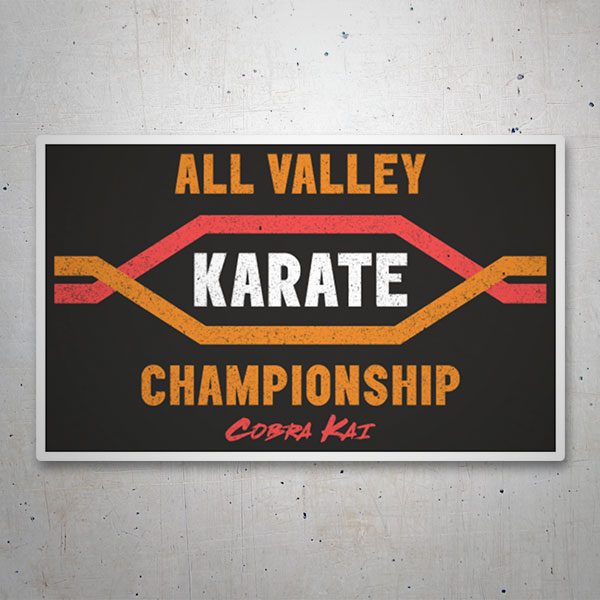 Adesivi per Auto e Moto: Cobra Kai All Valley Championship