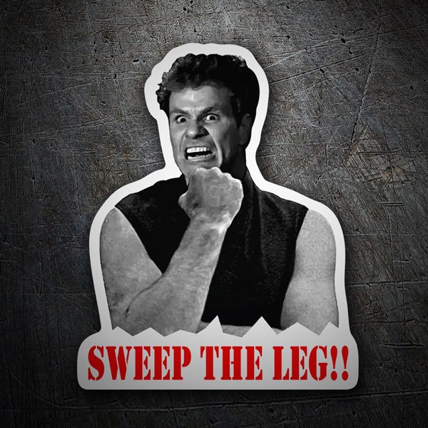 Adesivi per Auto e Moto: Cobra Kai Sweep the Leg