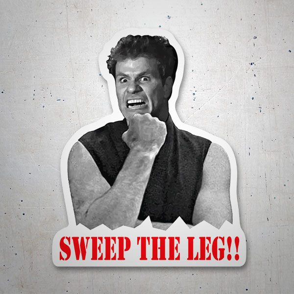 Adesivi per Auto e Moto: Cobra Kai Sweep the Leg