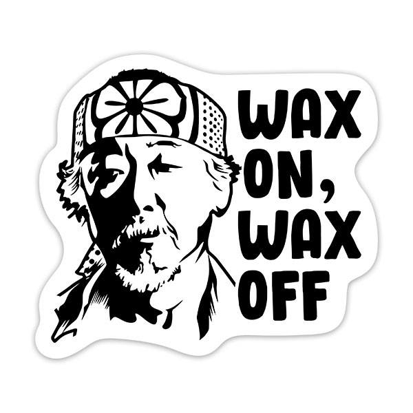 Adesivi per Auto e Moto: Cobra Kai, Wax on Wax off