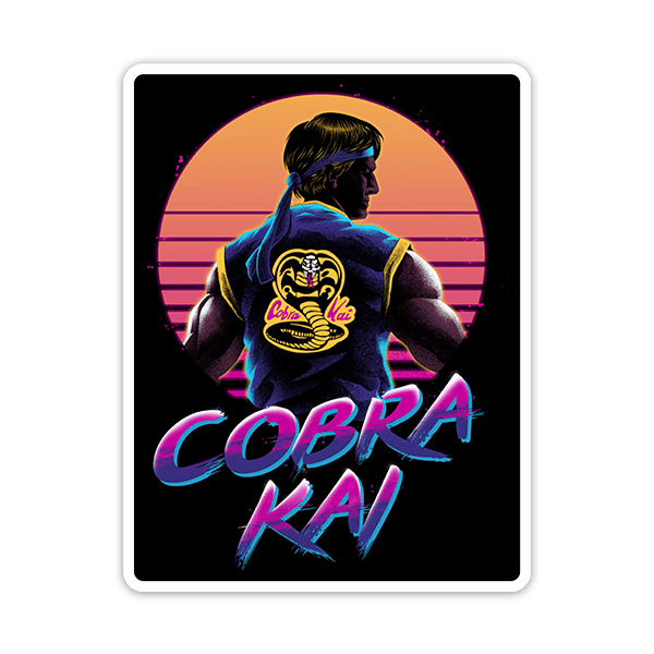 Adesivi per Auto e Moto: Cobra Kai Johnny Lawrence II