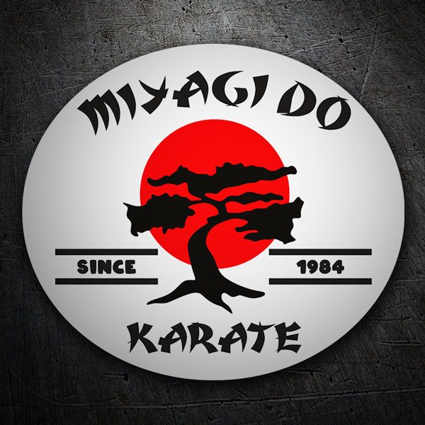 Adesivi per Auto e Moto: Cobra Kai Miyagi-Do Karate II