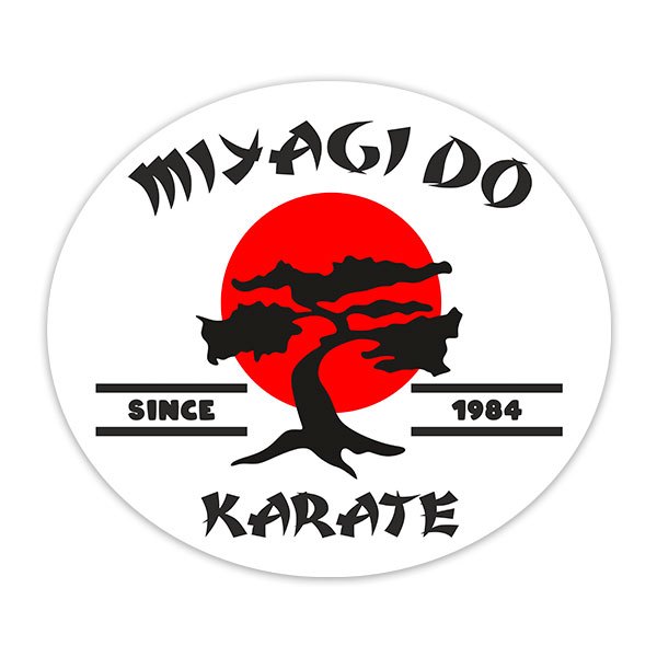 Adesivi per Auto e Moto: Cobra Kai Miyagi-Do Karate II