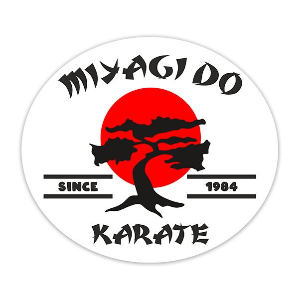 Adesivi per Auto e Moto: Cobra Kai Miyagi-Do Karate II