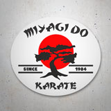 Adesivi per Auto e Moto: Cobra Kai Miyagi-Do Karate II 3