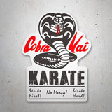 Adesivi per Auto e Moto: Cobra Kai Karate No Mercy! 3