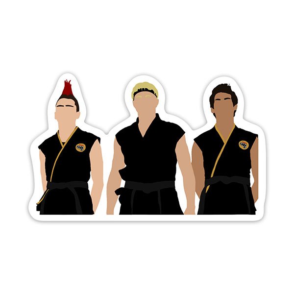 Adesivi per Auto e Moto: Cobra Kai Team