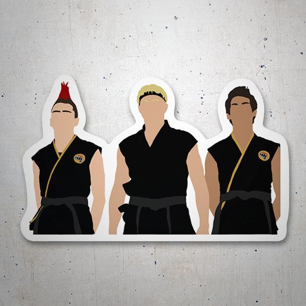 Adesivi per Auto e Moto: Cobra Kai Team