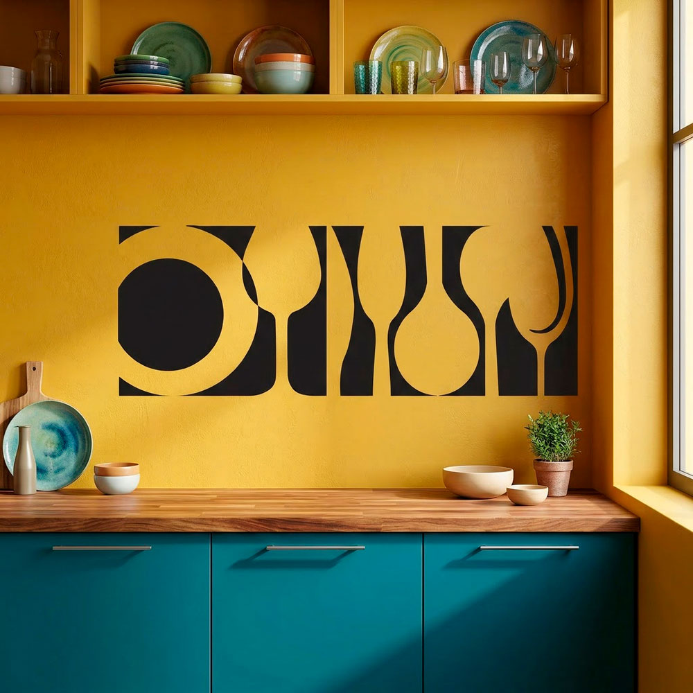 Adesivi Murali: Vasellame