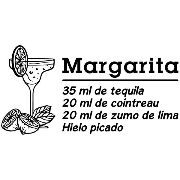 Adesivi Murali: Cocktail Margarita - spagnolo
