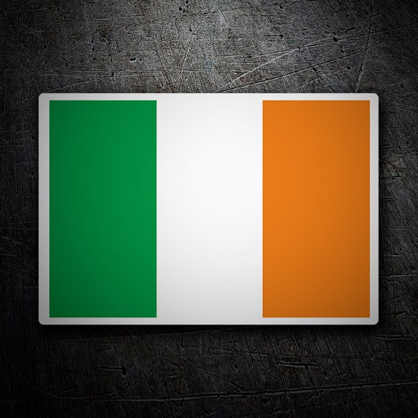 Adesivi per Auto e Moto: Bandiera dell'Irlanda
