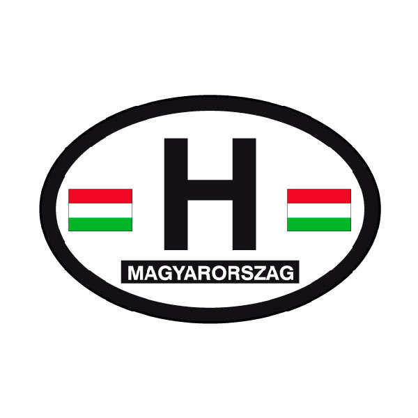 Adesivi per Auto e Moto: Magyarorszag