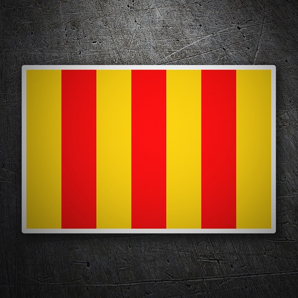 Adesivi per Auto e Moto: Bandiera Foix