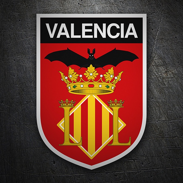 Adesivi per Auto e Moto: Scudo Valencia 1