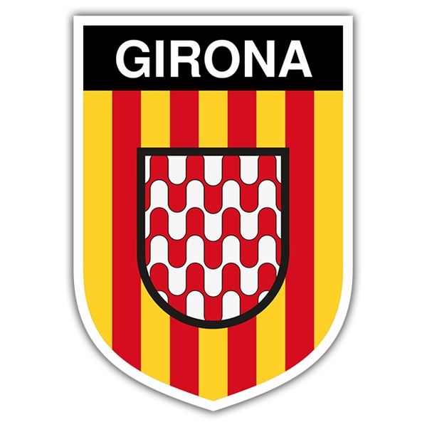 Adesivi per Auto e Moto: Scudo Girona