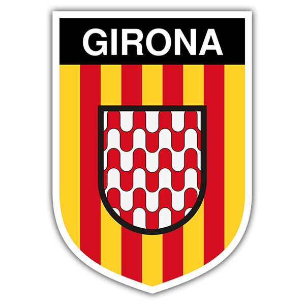 Adesivi per Auto e Moto: Scudo Girona