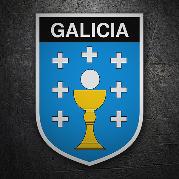 Adesivi per Auto e Moto: Scudo Galizia 