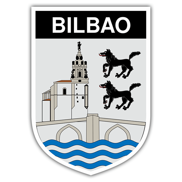Adesivi per Auto e Moto: Scudo Bilbao