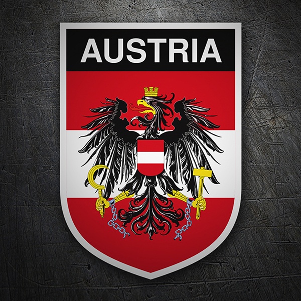 Adesivi per Auto e Moto: Scudo Austria 1