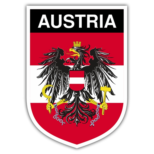 Adesivi per Auto e Moto: Scudo Austria