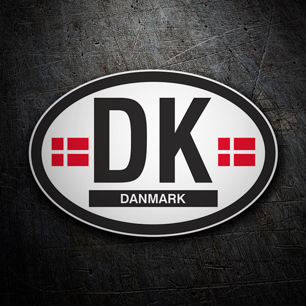 Adesivi per Auto e Moto: Denmark