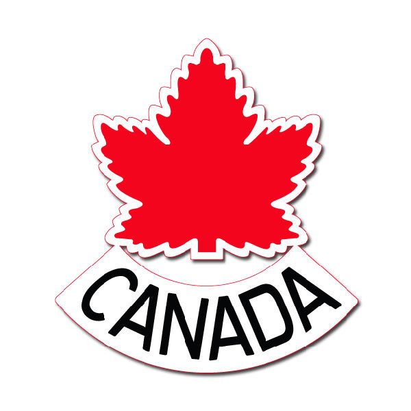Adesivi per Auto e Moto: Distintivo Canada