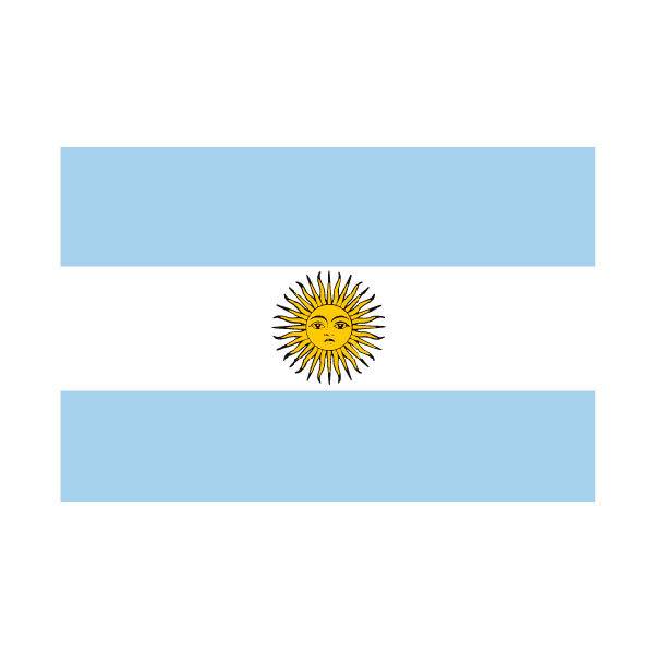 Adesivi per Auto e Moto: Bandiera Argentina