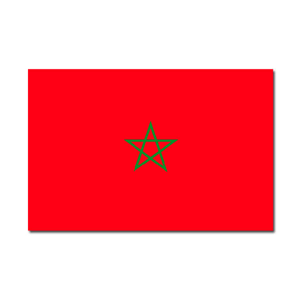 Adesivo Bandiera Marocco | StickersMurali.com