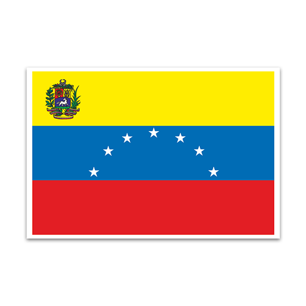 Adesivi per Auto e Moto: Bandiera Venezuela