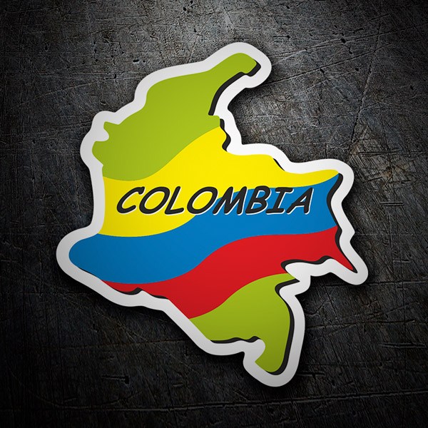 Adesivi per Auto e Moto: Colombia