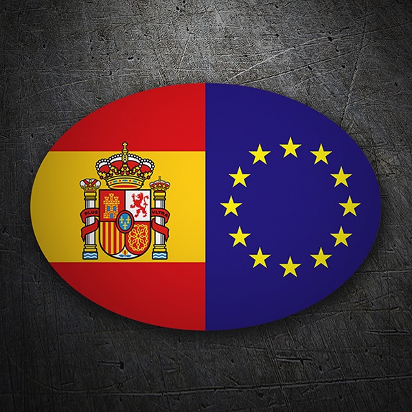 Adesivi per Auto e Moto: Europa Spagna