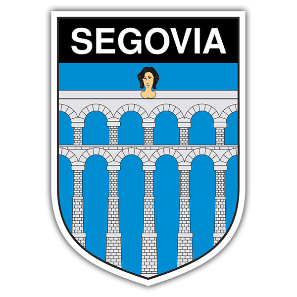 Adesivi per Auto e Moto: Scudo Segovia 0