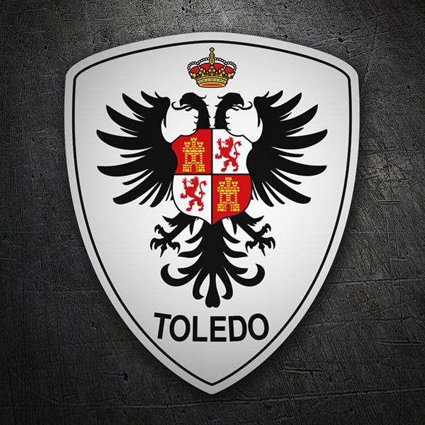Adesivi per Auto e Moto: Scudo Toledo