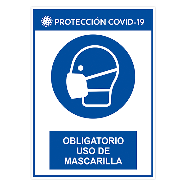 Adesivi per Auto e Moto: Protezione covid19 uso della maschera 0