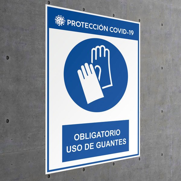 Adesivi per Auto e Moto: Protezione covid19 uso dei guanti 1