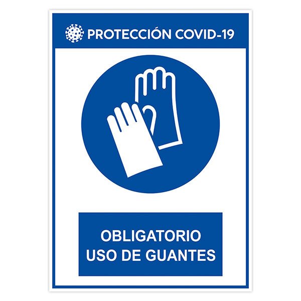 Adesivi per Auto e Moto: Protezione covid19 uso dei guanti