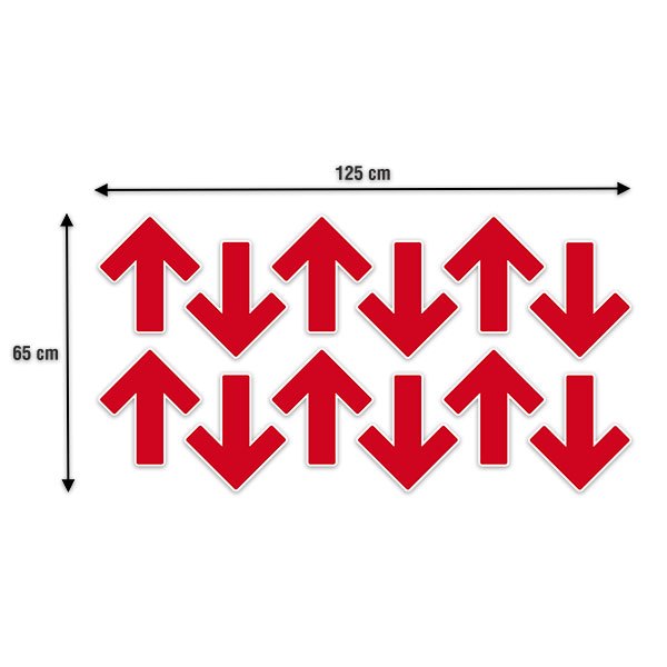 Sosoport 6 Pezzi Indicatore Indicatori Di Frecce Del Sentiero