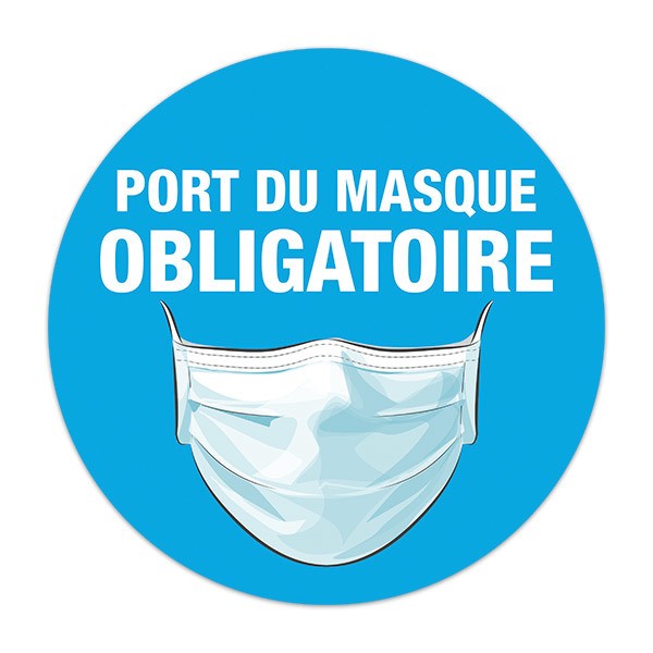 Adesivi per Auto e Moto: Obligatorisch in Französisch uso della maschera