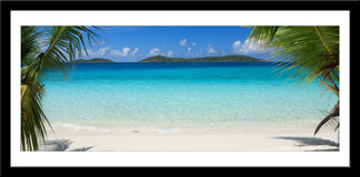 Adesivi Murali: Picture Caribbean Beach 3