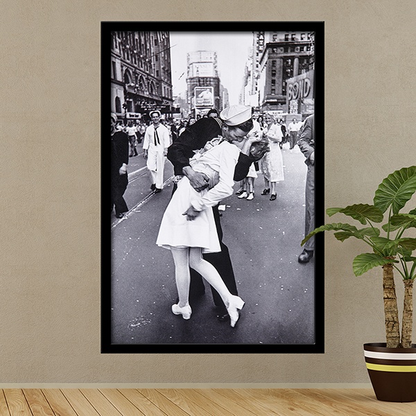 Adesivi Murali: Il bacio, Times Square (1945) 1