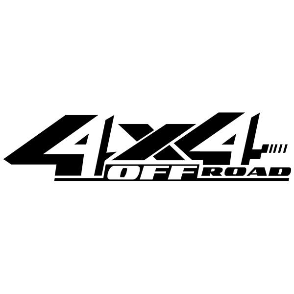 Adesivi per Auto e Moto: 4X4 OFF ROAD