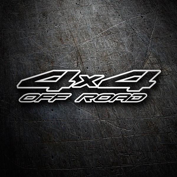 Adesivi per Auto e Moto: 4x4 Offroad Inverso