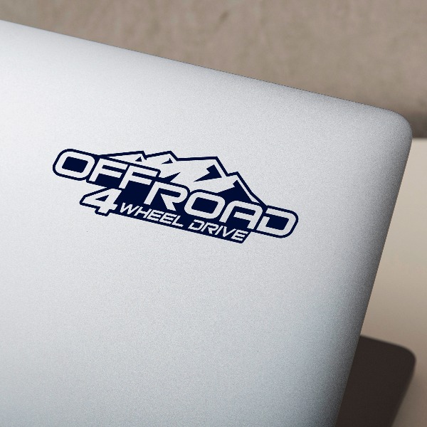 Adesivi per Auto e Moto: 4x4 Trazione a 4 Ruote