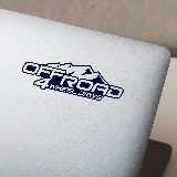 Adesivi per Auto e Moto: 4x4 Trazione a 4 Ruote 2