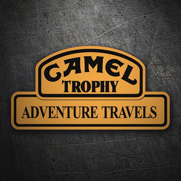 Adesivi per Auto e Moto: Camel Adventure Travels 1