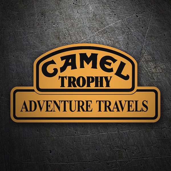 Adesivi per Auto e Moto: Camel Trophy Adventure Travels