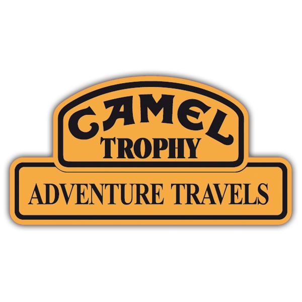 Adesivi per Auto e Moto: Camel Adventure Travels