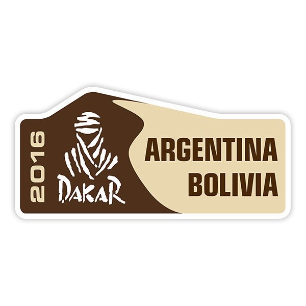 Adesivi per Auto e Moto: Dakar 2016