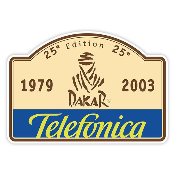 Adesivi per Auto e Moto: Dakar 2003