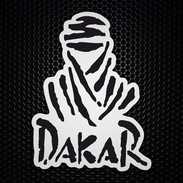 Adesivi per Auto e Moto: Logo Dakar